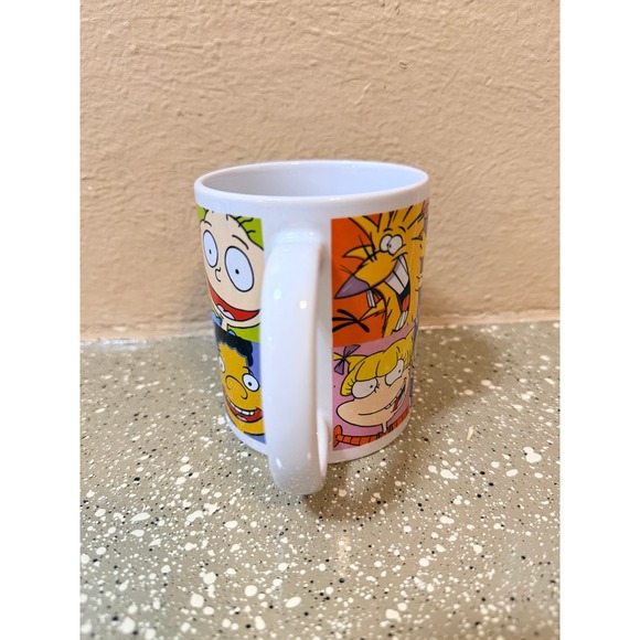 Nickelodeon 90s Characters Coffee Mug Rugrats Hey Arnold Ren Stimpy 2021 Viacom - Picture 6 of 8
